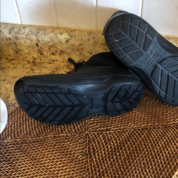 CROCS Black Rain & Snow Boots - Picture 5 of 5